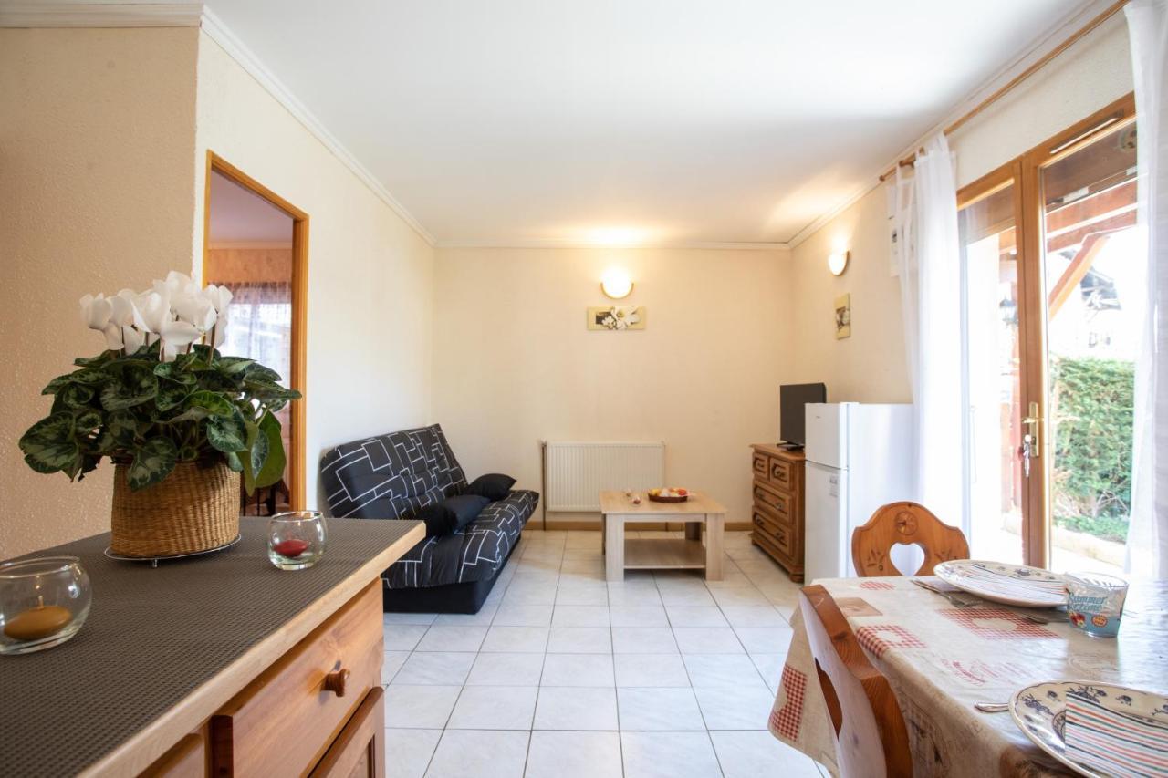 La Durance - 1 Chambre Terrasse Et Jardin Saint-Andre-d'Embrun Exterior foto